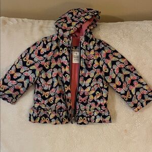 Carter’s Colorful Butterfly Print Kids Jacket 18 Months